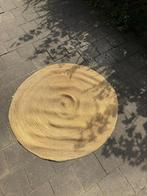 Juten vloerkleed rond d155 cm, Huis en Inrichting, Stoffering | Tapijten en Kleden, Ophalen, Gebruikt, 150 tot 200 cm, Rond
