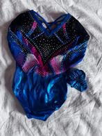 KV Leotards Turnpakje Maat 122 - ZGAN, Sport en Fitness, Turnen, Blauw, Nieuw, Turnpak(je), Kindermaat 122 t/m 140