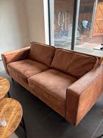 Cognac Bankstel: 2-zits & 3-zits, Huis en Inrichting, Banken | Bankstellen, Ophalen, Gebruikt, 150 tot 200 cm, Tweepersoons