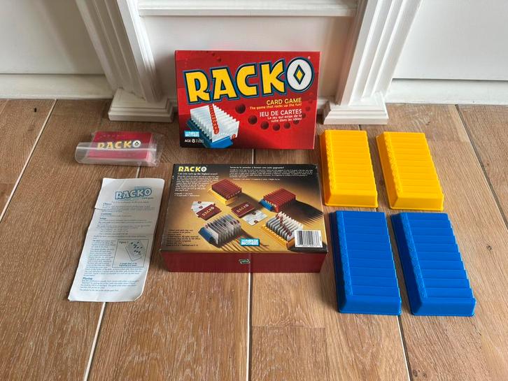 Racko vintage kaartspel van Parker Brothers uit 2002., Hobby en Vrije tijd, Gezelschapsspellen | Overige, Zo goed als nieuw, Ophalen