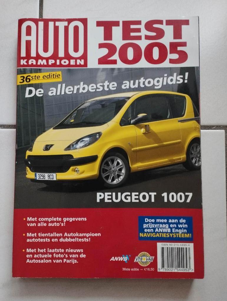 Auto kampioen uit 2005., Ophalen of Verzenden, Zo goed als nieuw, ANWB, Algemeen