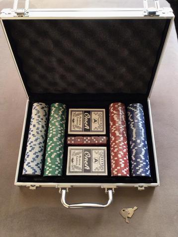 Poker Set in Koffer - Compleet! beschikbaar voor biedingen