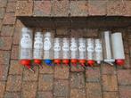 11x drinkfles konijn, puppy, duif, vogels, muis, hamster, Ophalen of Verzenden