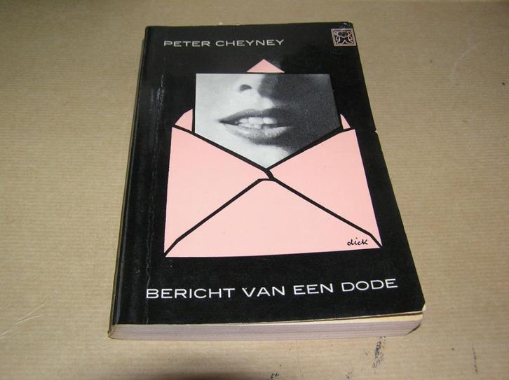 Bericht van een Dode- Peter Cheyney, Boeken, Detectives, Gelezen, Ophalen of Verzenden
