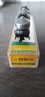 MINITRIX 3586 silowagen 4-assig BASF in Ovp., Hobby en Vrije tijd, Modeltreinen | N-Spoor, Gelijkstroom, Trix, Wagon, Ophalen of Verzenden