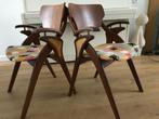 2 Arne Hovmand Olsen Mogens Kold stoel vintage teak, Huis en Inrichting, Stoelen, Ophalen, Gebruikt, Bruin, Nvt