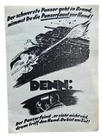 een orginele ww2 German panzerfaust manual, Ophalen of Verzenden, Amerika, Boek of Tijdschrift