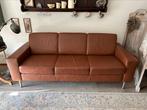 Montèl lederen bank, Huis en Inrichting, Ophalen, Minder dan 75 cm, Driepersoons, Leer