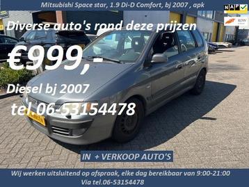 Peugeot 307 1.6- HANDEL EXPORT AUTO'S + INLEVER ADRES SLOOP  beschikbaar voor biedingen