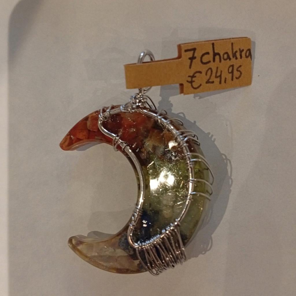 Hanger 7 chakra, G, Ophalen of Verzenden, J, Overige materialen