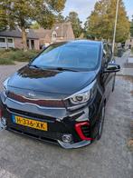 Kia Picanto 1.0 T-gdi 100pk 5-zits 2020 Zwart, Auto's, Voorwielaandrijving, Zwart, 920 kg, Zwart