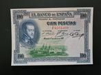 Spanje 100 pesetas 1925 Pr biljet., Postzegels en Munten, Bankbiljetten | Europa | Niet-Eurobiljetten, Ophalen of Verzenden