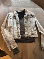 Geisha spijkerjasje met velours + zwart/zilver truitje mt 36, Kleding | Dames, Ophalen of Verzenden, Zo goed als nieuw, Maat 36 (S)