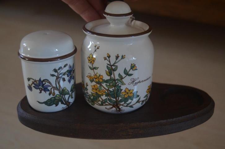 Villeroy & Boch - Tafelservies Botanica mosterd peper/zout, Huis en Inrichting, Keuken | Servies, Nieuw, Overige typen, Overige stijlen