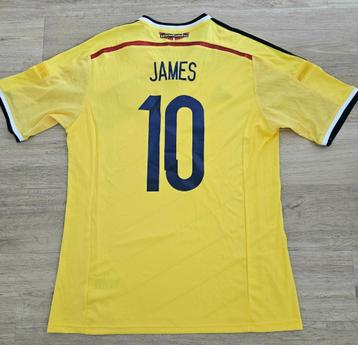 Colombia voetbalshirt WK 2014 James Rodrigues beschikbaar voor biedingen