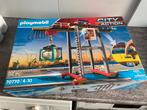 Playmobil 70770 Portaalkraan met containers, Ophalen of Verzenden, Zo goed als nieuw