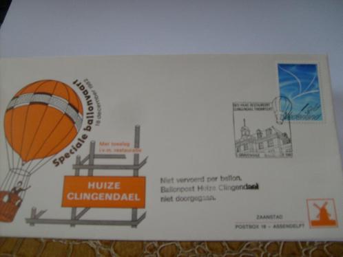 No6861 Philato Speciale Ballonvaart 10-12-1982 Zoekt u jaarg, Postzegels en Munten, Postzegels | Eerstedagenveloppen, Onbeschreven