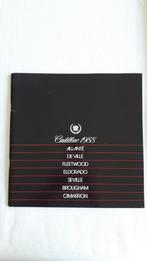 BROCHURE CADILLAC 1988, Ophalen of Verzenden, Gelezen, Overige merken