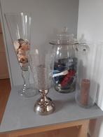 Glazen design vazen, Minder dan 50 cm, Glas, Ophalen of Verzenden, Zo goed als nieuw