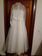 trouwjurk met klein sleepje, Kleding | Dames, Overige Dameskleding, Onbekend, Ophalen, Gedragen