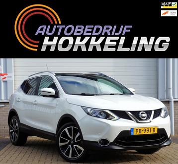 Nissan Qashqai 1.6 DIG-T Tekna 163pk; Panorama+Leder+360 Cam beschikbaar voor biedingen
