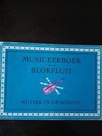 Musiceerboek blokfluit, Artiest, Ophalen of Verzenden