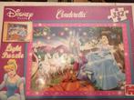 Vintage Disney Cinderella puzzel met lichtjes, Ophalen of Verzenden, Zo goed als nieuw, Overige typen