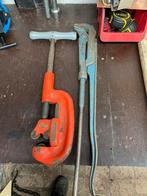 Gedore/ridgid pijpsnijder en buizentang, Ophalen of Verzenden, Zo goed als nieuw