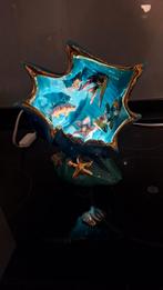 Vallauris Stijl Vissenlamp Jaren 70, Overige materialen, Gebruikt, Vintage, Ophalen of Verzenden