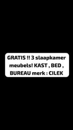 WEES SNEL! GRATIS MEUBELS! 3 x bed | 3 x bureau | 3 x kast, Ophalen, Zo goed als nieuw, Eenpersoons