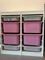 2x Ikea Trofast opbergcombinatie met bakken, Gebruikt, Minder dan 50 cm, Ophalen, Minder dan 90 cm