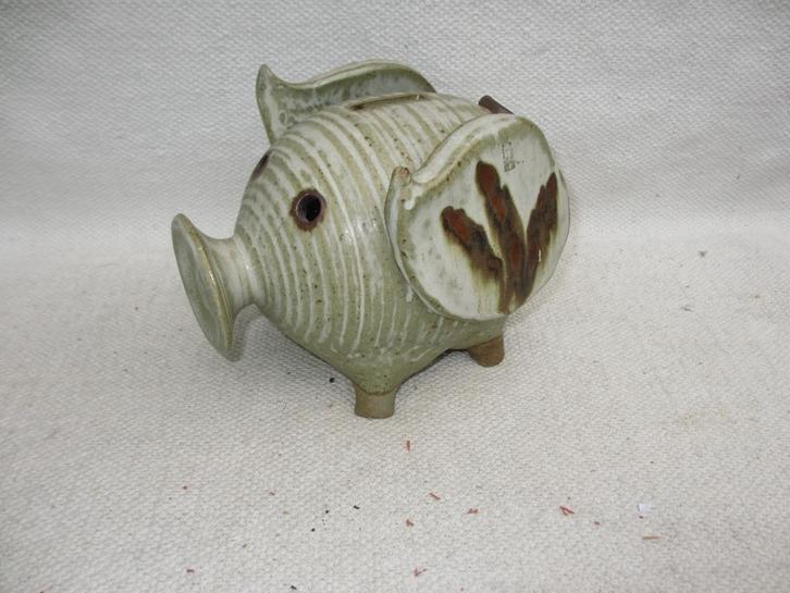 Vintage Cooper Terry Davies Pottery spaarvarken '70, Antiek en Kunst, Antiek | Keramiek en Aardewerk, Ophalen of Verzenden