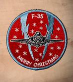 F-35 patch badge embleem kerst “merry christmas”, Verzenden, Nieuw, Patch, Badge of Embleem