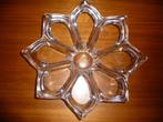 Kristallen open fruitschaal., Schaal, Rond, Ophalen of Verzenden, Glas