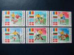 Postzegels Roemenië 1990 voetbal (1)., Ophalen of Verzenden, Overige landen, Gestempeld