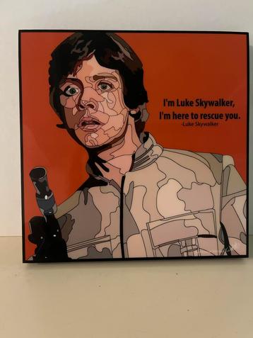 Luke Skywalker Print - Star Wars Kunst beschikbaar voor biedingen