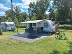 Knaus Südwind FSK 500 met luifel, airco en mover., Caravans en Kamperen, 90 kg, Rondzit, Particulier, 6 tot 7 meter
