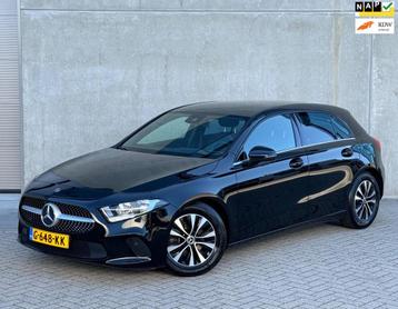 Mercedes-Benz A-klasse 160 2019 Zwart CAMERA|CARPLAY|NAP beschikbaar voor biedingen