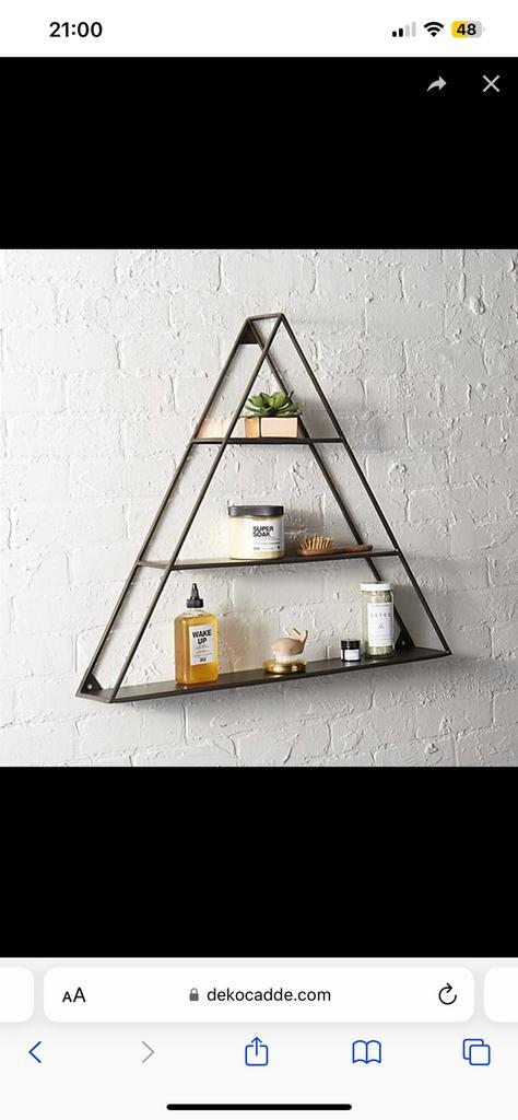 Wandplank (driehoek), Huis en Inrichting, Woonaccessoires | Wandplanken en Boekenplanken, Nieuw, Ophalen of Verzenden