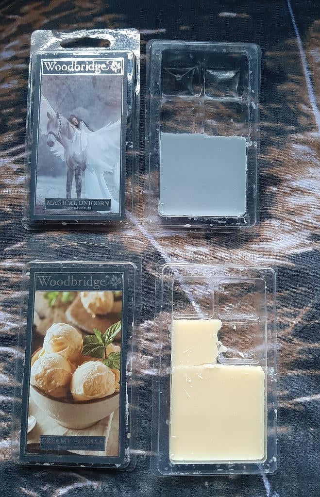 Losse waxmelt blokjes Woodbridge, Huis en Inrichting, Woonaccessoires | Kandelaars en Kaarsen, Ophalen of Verzenden, Nieuw, Overige materialen
