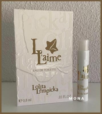 L L'Aime LolitaLempicka parfum sample proefje tester monster beschikbaar voor biedingen