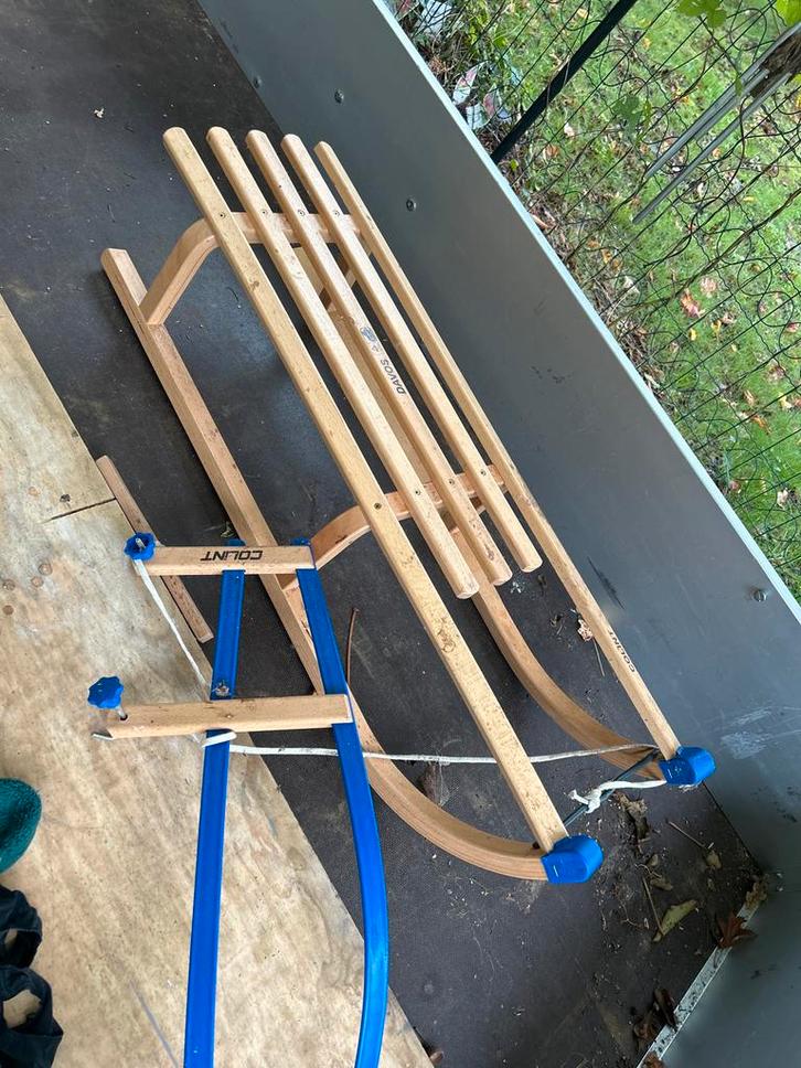 Houten Slee Davos Colint, Sport en Fitness, Schaatsen, Gebruikt, Overige typen, Overige merken, Ophalen of Verzenden