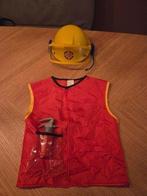 Brandweerman Sam verkleedset, Kinderen en Baby's, Carnavalskleding en Verkleedspullen, Ophalen of Verzenden, Gebruikt, 104 of kleiner