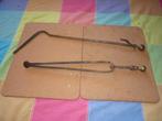 2 Kachel / Open Haard poken in gebruikte en goede staat, Antiek en Kunst, Antiek | Gereedschap en Instrumenten, Ophalen of Verzenden