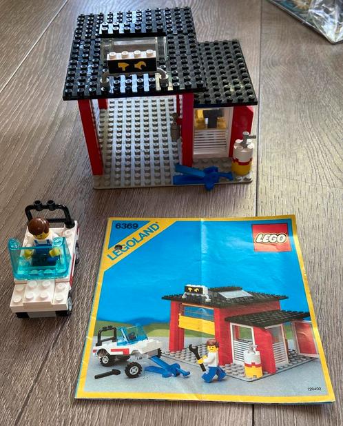 Leg legoland 6369 service station, Kinderen en Baby's, Speelgoed | Duplo en Lego, Gebruikt, Lego, Complete set, Ophalen of Verzenden