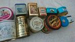 12 blikken snoepgoed, Verzamelen, Ophalen of Verzenden, Gebruikt, Overige, Overige merken