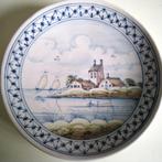 Fries aardewerk  Harlingen wandbord, Ophalen of Verzenden