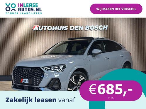 Audi Q3 Sportback 45 TFSI e S Line 245PK - Pano - Nardo, Auto's, Audi, Bedrijf, Lease, Financial lease, Q3, ABS, Achteruitrijcamera