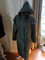 NIEUW: MONGO lange wax jas:mt L + schoudertasje(zie info), Kleding | Dames, Jassen | Winter, Maat 42/44 (L), Nieuw, Groen, Mongo