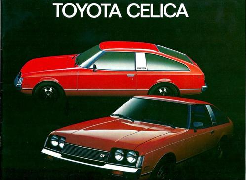 Folder Toyota Celica 1978, Boeken, Auto's | Folders en Tijdschriften, Gelezen, Toyota, Ophalen of Verzenden